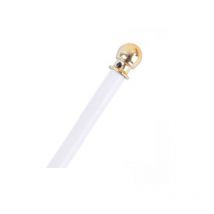 Bris bris tondo pl bianco/oro 8x40/ 50 Pz 2 Xtra