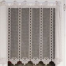 Brise brise macramé Ecru 0.3x0.6 m
