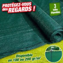Brise vue, 3 tailles, épaisseur 100 grammes et 220 grammes Dimensions: 1m 10m - grammage: 220gr