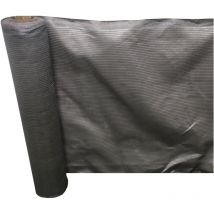 Comercial Candela - Brise Vue 1X50 m 100% Polyamide Occultation 80% Maille D'ombrage Gris