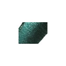 Maillestore - Brise-vue 80% - Vert - 90gr/m² - Maille aérée - Boutonnières Vert foncé 1.50m x 10m