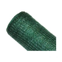 Brise-vue 80% - Vert - 95gr/m² - Sans Boutonnières Vert 1m x 5m