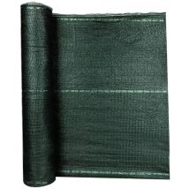 Naizy - Brise Vue Voile D'Ombrage Toile Rectangulaire Une Protection Des Rayons Uv 1.2x10m Vert Foncé