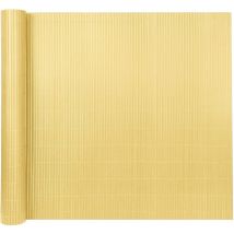 Brise-vue en pvc Bambou 180 x 500 cm - Protection uv - Brise-vue - Pour jardin, balcon et terrasse Naizy