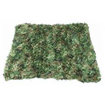 Brise vue filet Filets de camouflage chasse voile d'ombrage Brise soleil 7 x 2 m