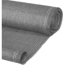 Brise vue haute densité 1,5 x 10 M gris clair 300 gr/m² qualité PRO