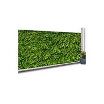 Idmarket - Brise vue occultant 1,8 x 10 m imprimé feuillage 160 gr/m²