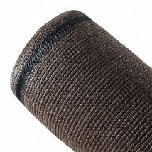 Brise-vue occultation 70% marron ecorce 1,50 m x 3 m