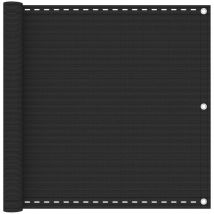 Bonnevie - Brise vue pour balcon - Brise vent Écran de jardin en pehd 90x400 cm Anthracite BV536516
