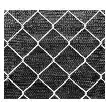 Brise-vue premium - Nappe de 10m - 100% occultation Noir - 1 mètre