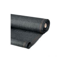Brise vue renforcé 1 x 10 m gris 220 gr/m² luxe pro