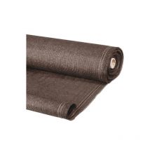 Brise vue renforcé 1,2 x 10 m taupe 220 gr/m² luxe pro
