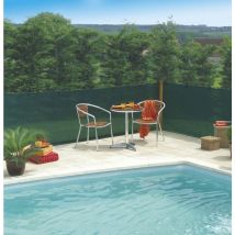 Brise vue tissé 85% occultant 2x 10 m extranet - Nortene