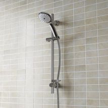 Bristan - cas KIT02 c Casino Shower Kit with Single Function Large Handset Chrome