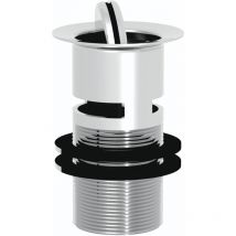 Bristan - Round Flip Top Basin Waste Chrome - Slotted