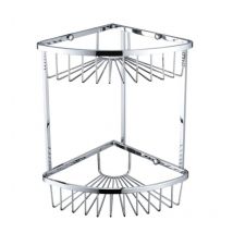 Bristan - comp BASK06 c Two Tier Corner Fixed Wire Basket