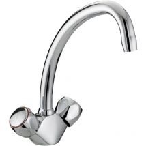 Bristan Budget Club Monobloc Kitchen Sink Mixer Tap Chrome VAC BSNK C MT