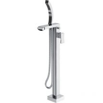 Bristan - Descent Freestanding Bath Shower Mixer Chrome + Shower Head