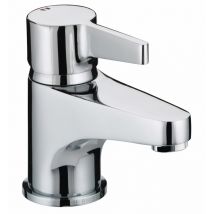 Bristan - Design Utility Lever Basin Mixer Tap with Clicker Waste - Chrome