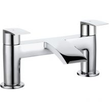 Bristan Gild Bath Filler Tap Pillar Mounted - Chrome