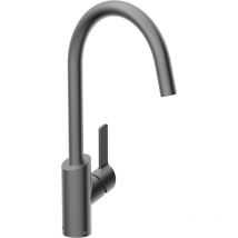 Maple Gun Metal EasyFit Kitchen Sink Mixer Tap + Easy Fit Base - Bristan