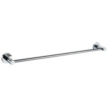 Round Chrome 595mm Wall Mounted Towel Rail - rd-rail-c - Chrome - Bristan