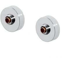 Bristan - WMNT10 c Wall Mount Fixings Chrome Plated Shower Fixing Kit