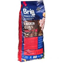 Carnilove Brit Premium By Nature Adult l - Trockenfutter für Hunde - 15kg (8595602526468)