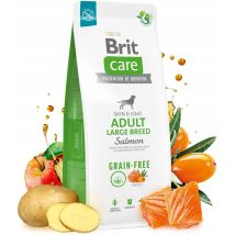 Brit Care Mangime Per Adulti Senza Cereali Al Salmone, 12 Kg, Per Razze Di Taglia Grande