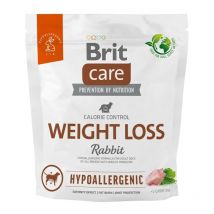 Care Hypoallergenic Adult Weight Loss Rabbit - nourriture sèche pour chiens - 1 kg - Brit