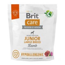 Care Hypoallergenic Junior Large Breed Agneau - nourriture sèche pour chiens - 1 kg - Brit
