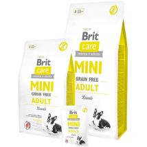 Care Mini Adult Lamb - ipoallergenico e senza cereali - per cani di piccola taglia - 2 kg - Brit