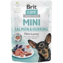 Brit Care Mini Salmone E Aringa Sterilizzati (bustina) 85 G
