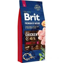 Premium by Nature Junior l Poulet - nourriture sèche pour chien - 15 kg - Brit