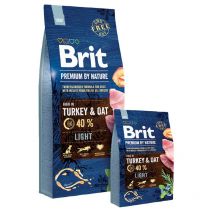 Premium by Nature Ligh Universal Apple, poulet, Corn, Turkey 15 kg (8595602526604) - Brit