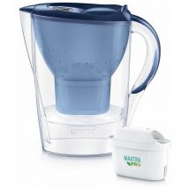 Carafes - Carafe filtrante Marella Cool Memo, volume 2,4 l, filtre Maxtra Pro, bleu 1052799 - Brita