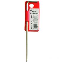 BL3.0B Briteguard Ballend Hex Key, 3mm, 17056 - Bondhus