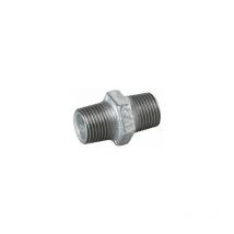 G6HN British/DIN Standard Hex Nipple Galvanised - Vale