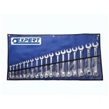 Expert - E110313 Combination Spanner Set with Tool Roll, 18 Piece BRIE110313B