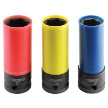 E194676 Deep Impact Socket 1/2in Drive Set of 3 BRIE194676B - Expert