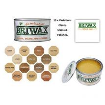 Briwax Original Wax Furniture Polish Cleaner Restorer 400ml Dark Oak