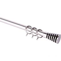 Brixo Barre À Rideau Etruria Argent Vortice 71-122