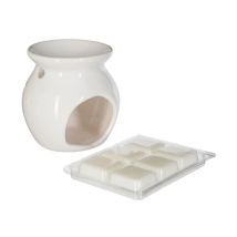 Brûle-Parfum & Cire 30g Vanille – Purificateur d'air – Surface d'action, Puissance sonore – Comptoir de la Bougie