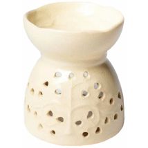 Brûle-Parfum en céramique beige – Matières, Hauteur, Quantité par pack – PHOENIX IMPORT