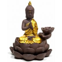 Brûleur d'encens à refoulement Bouddha