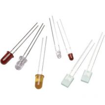 HLMP-K401 led orange rond 3 mm 7.5 mcd 60 ° 10 mA 1.9 v Q67835 - Broadcom