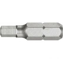 EDE - Broca de tornillo 1/4 DIN3126 C6.3 Hex 3 x 25mm forum extra-rigide