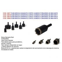 Rubi - broca diamante corte humedo foragres 20 mm 04970 broca diamante corte humedo foragres 20 mm 04970