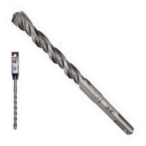 Bluemaster - broca para martillo sds-plus 2 puntas doble canal broca 16mm largo 250mm