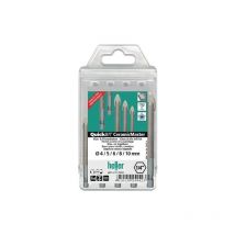 Juego de brocas quickbit ceramic master 5 uds. diám. 4, 5, 6